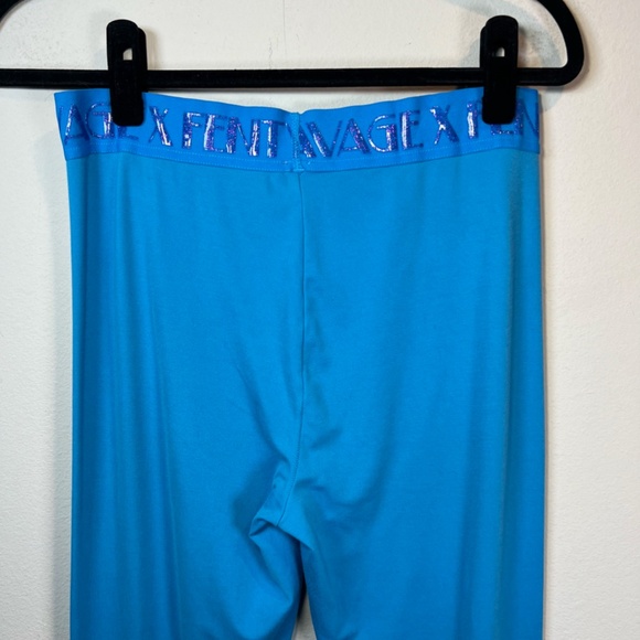 Savage x Fenty Women's Forever Savage Leggings Malibu Blue Full Ankle Size Large - Picture 10 of 12